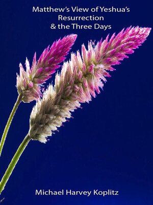 cover image of Matthew's View of Yeshua's Resurrection & the Three Days